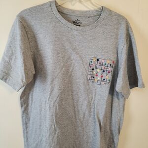 Uniqlo Heather Gray T-ShirtUniqlo/Eames/SPRZNY-Mid-Century Pocket Tee